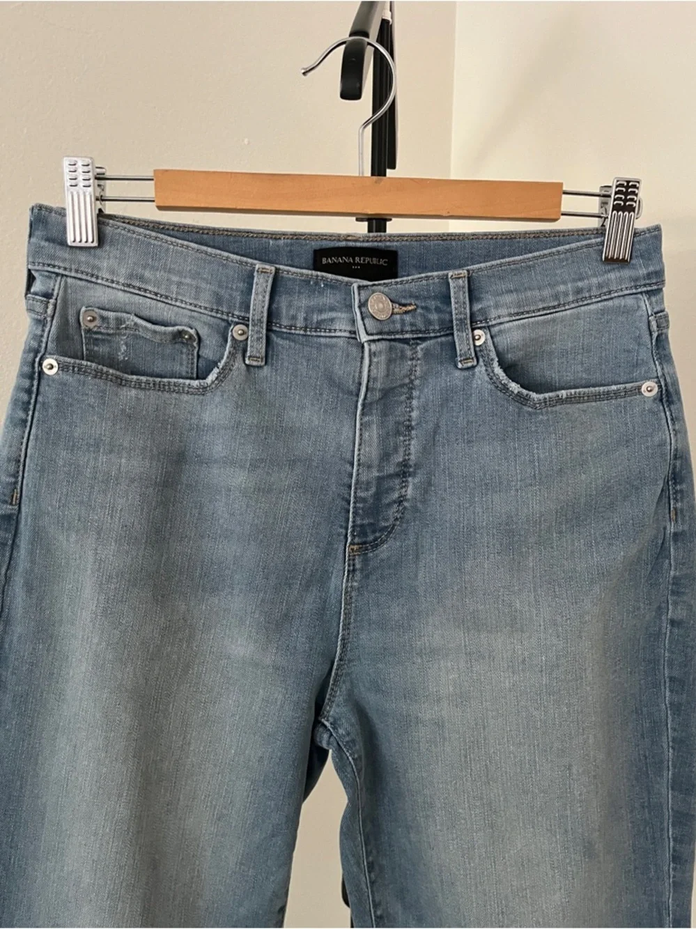 ☀️ Banana Republic Denim Bermuda Shorts | Chic Girl Summer